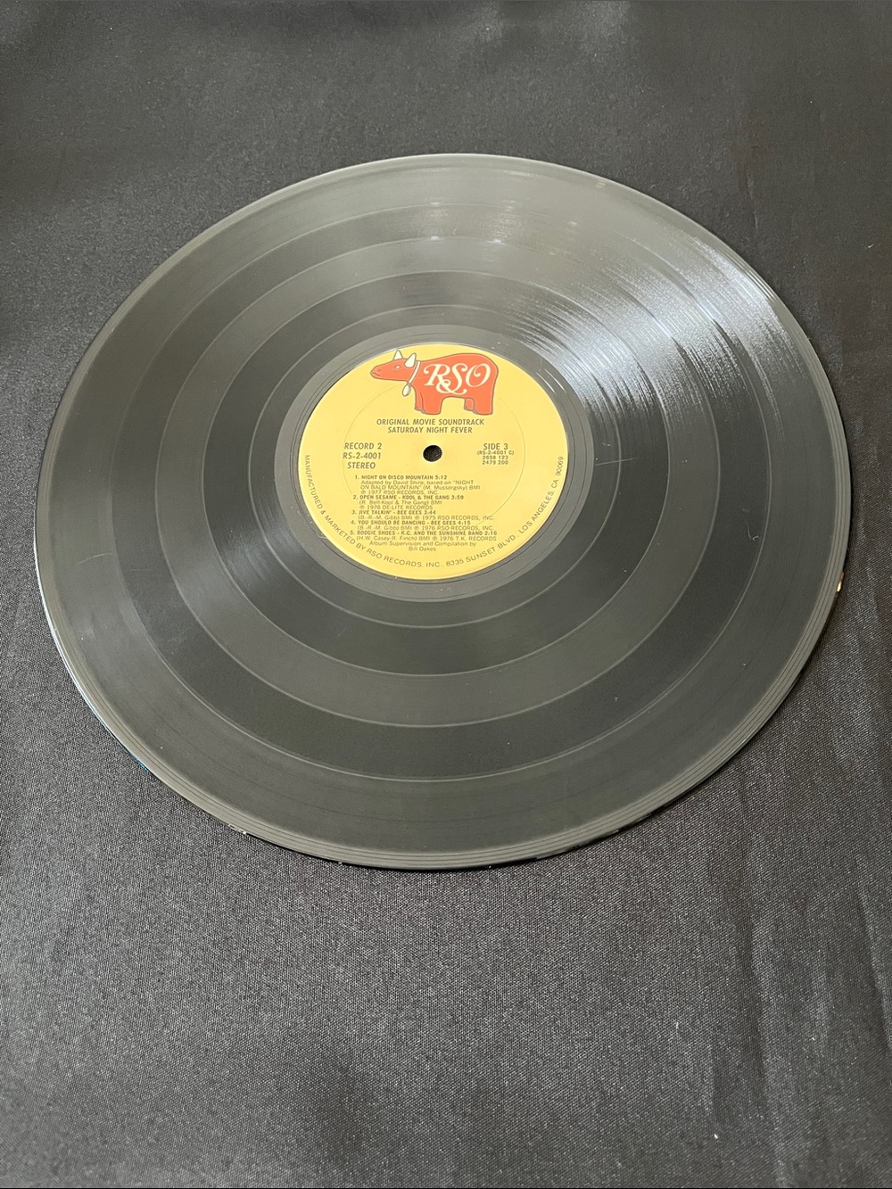 "Saturday Night Fever: The Original Movie Soundtrack" Vinyl Record - Picture 8 of 12